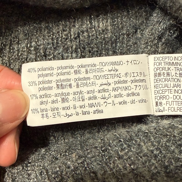 ZARA | Wool blend Halter Neck top - Picture 12 of 12